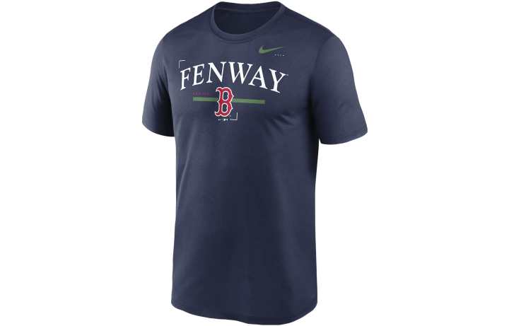 Nike Nike T Shirts Men's Blue Crew Neck Thin Other