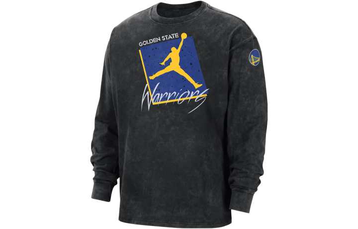 Nike Jordan Nba Golden State Warriors Courtside Statement Max 90 T shirt