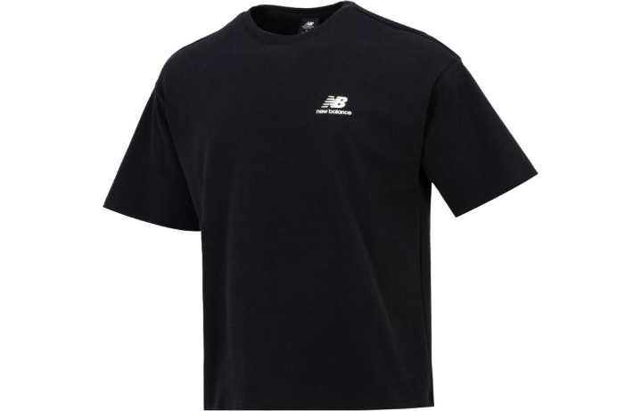 New Balance New Balance Drop Shoulder Sleeve T Shirt Men's Black