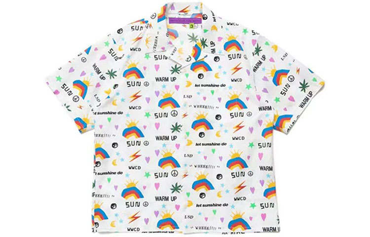 HUMAN MADE Cactus Plant Flea Market Crop Aloha Lsd Shirt