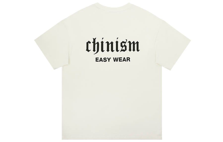 CHINISM T Shirts Unisex Crew Neck Moderate Straight Fit