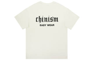 CHINISM T Shirts Unisex Crew Neck Moderate Straight Fit