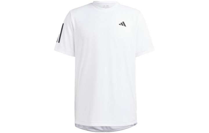 Adidas Adidas T Shirts Men's White Crew Neck Moderate Straight Fit