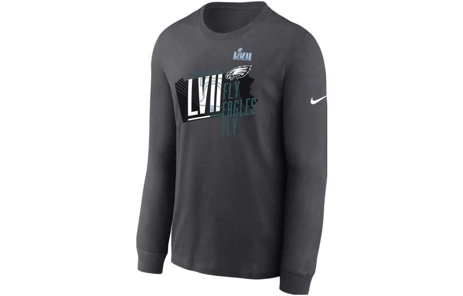 Nike Nike Philadelphia Eagles Super Bowl Lix Champions Roster Men's Nike Nfl Long-Sleeve T-Shirt