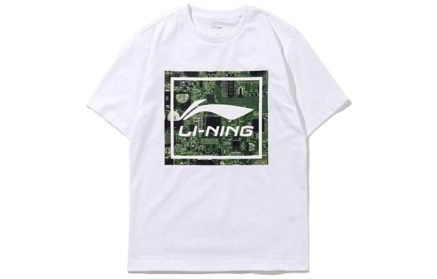 Li-Ning Li Ning Sports Life Collection T Shirt Men's Standard White