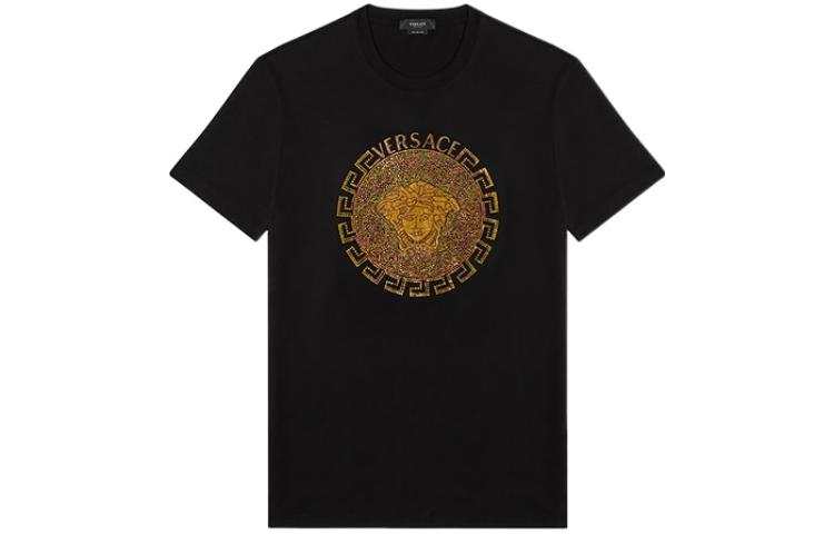 VERSACE Medusa crystal-embellished T-shirt