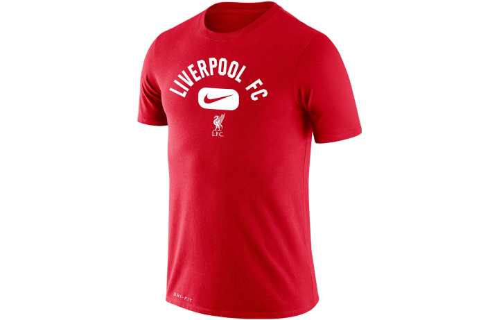 Nike Nike T Shirts Men's Red Crew Neck Moderate Straight Fit