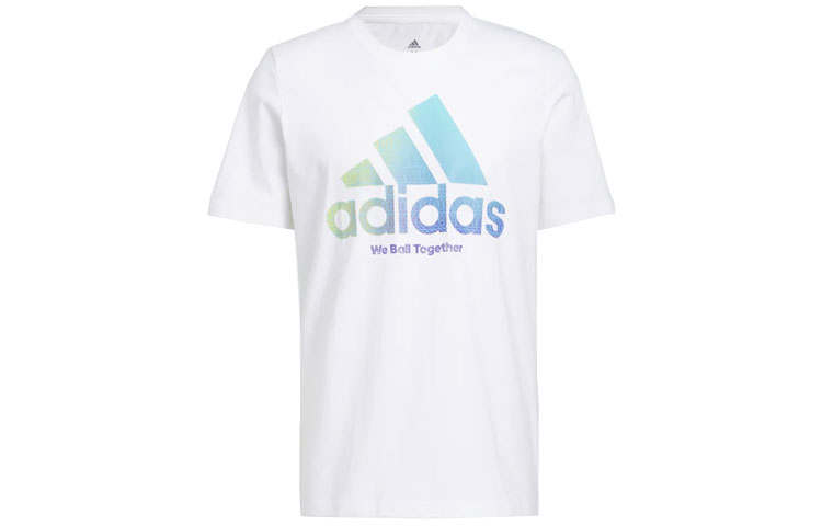 Adidas Adidas Set-in Sleeve T-Shirt Men's White