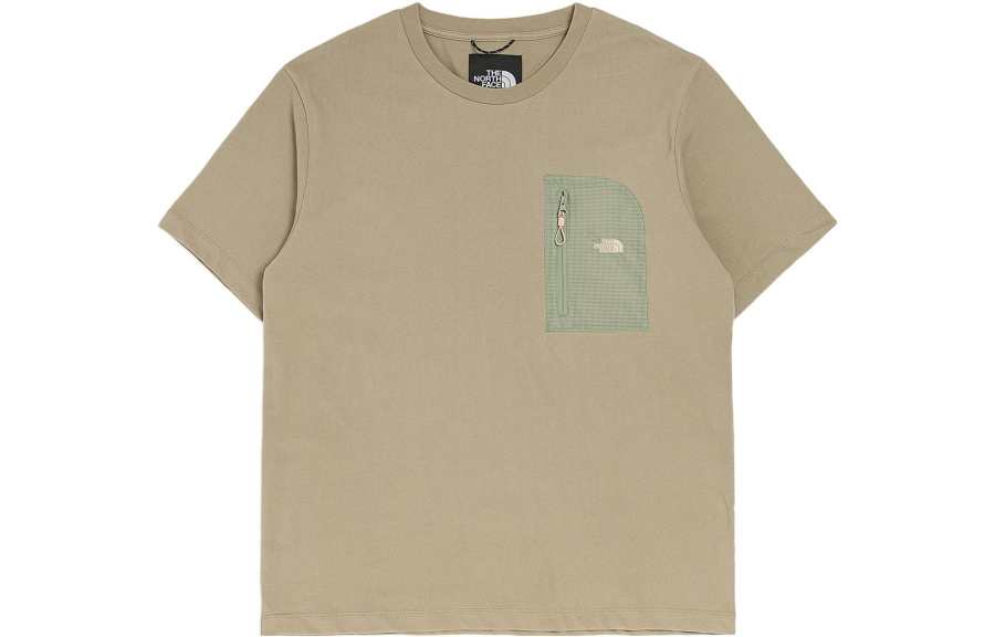 THE NORTH FACE SS22 Quick Dry T Shirts Men's Khaki