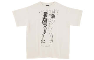 SAINT Mxxxxxx T Shirts Unisex White Crew Neck Moderate Straight Fit