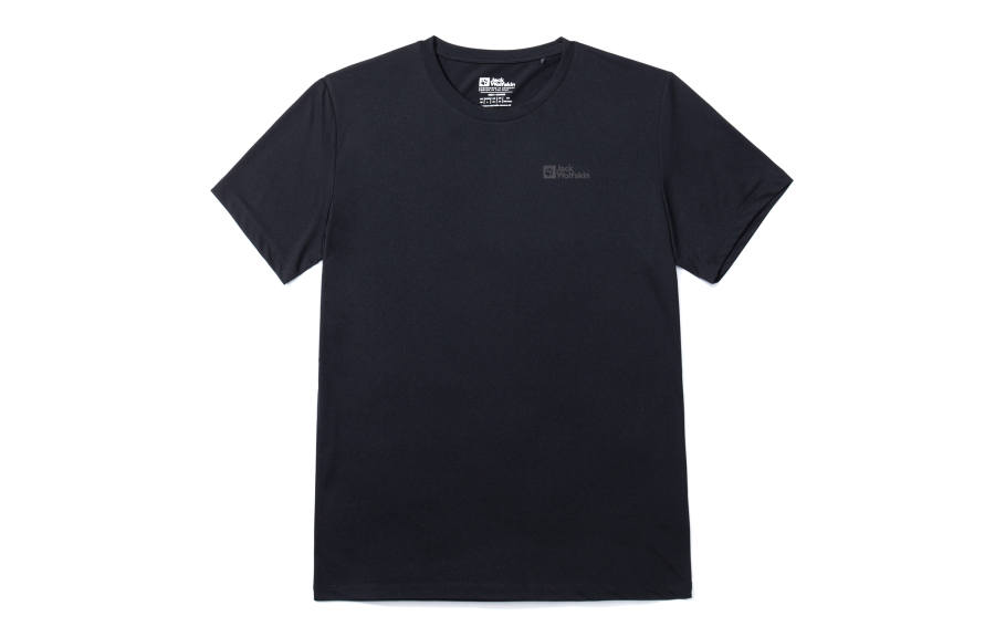 JACK WOLFSKIN T Shirts Men's Crew Neck Thin