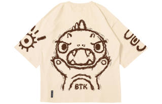 BTK T Shirts Unisex Crew Neck Moderate Straight Fit