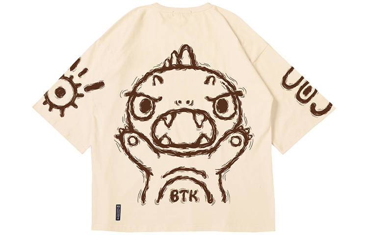 BTK T Shirts Unisex Crew Neck Moderate Straight Fit