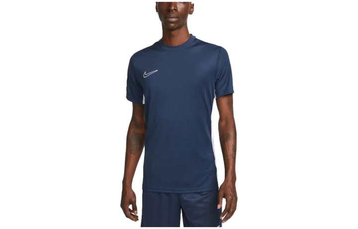 Nike Nike T Shirts Men's Navy Blue Crew Neck Moderate Straight Fit