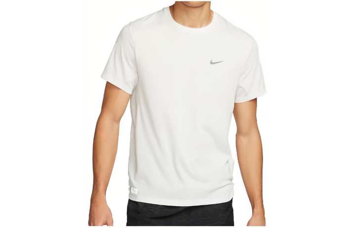 Nike Nike T Shirts Men's Milk White Crew Neck Moderate