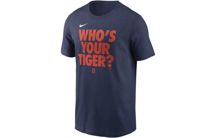 Nike Nike T Shirts Men's Dark Blue Crew Neck Moderate