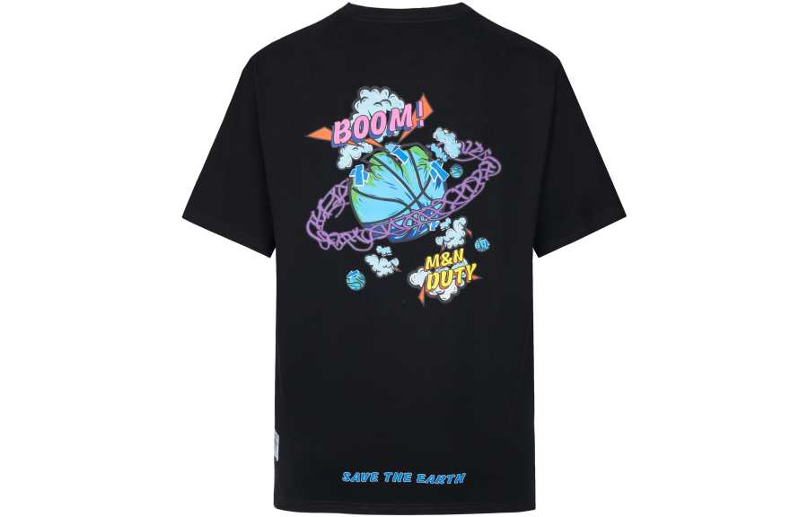 Mitchell Ness Mitchell Ness SS22 T Shirt Unisex Black