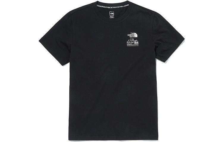 THE NORTH FACE T Shirts Unisex Black Crew Neck Moderate Straight Fit