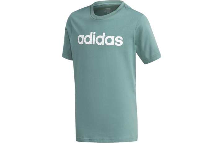 Adidas Adidas ESSENTIALS T Shirts Unisex Emerald Crew Neck Moderate Straight Fit