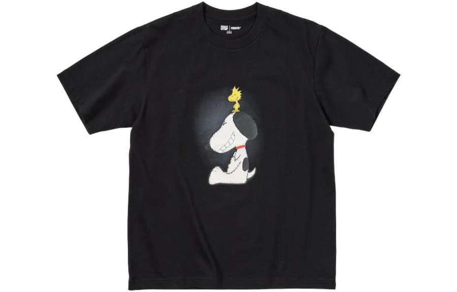 UNIQLO x Peanuts T Shirt Unisex Black