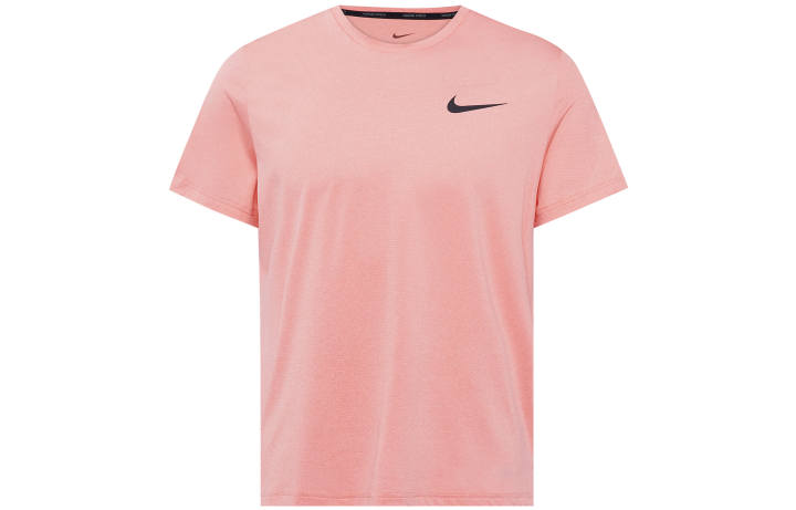 Nike Nike T Shirts Men's Pink Crew Neck Moderate Straight Fit