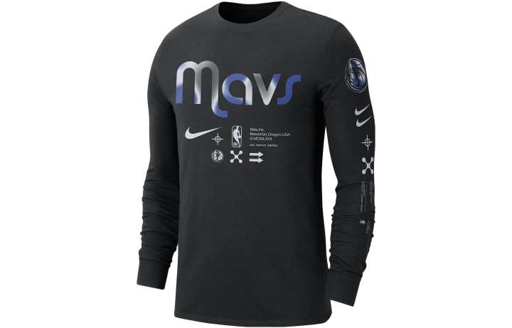 Nike Nike Dallas Mavericks Men's Nike Nba Long-Sleeve T-Shirt