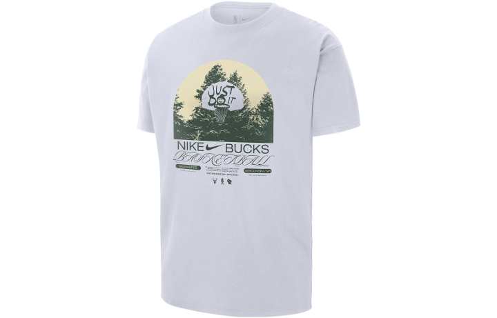 Nike Nike T Shirts Men's White Crew Neck Moderate Other