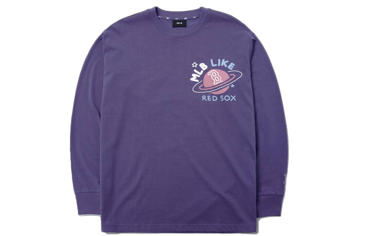 MLB MLB Planet Overfit T Shirt Unisex Purple