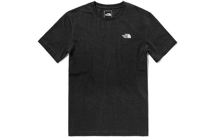 THE NORTH FACE T Shirts Men's Black Crew Neck Moderate Straight Fit