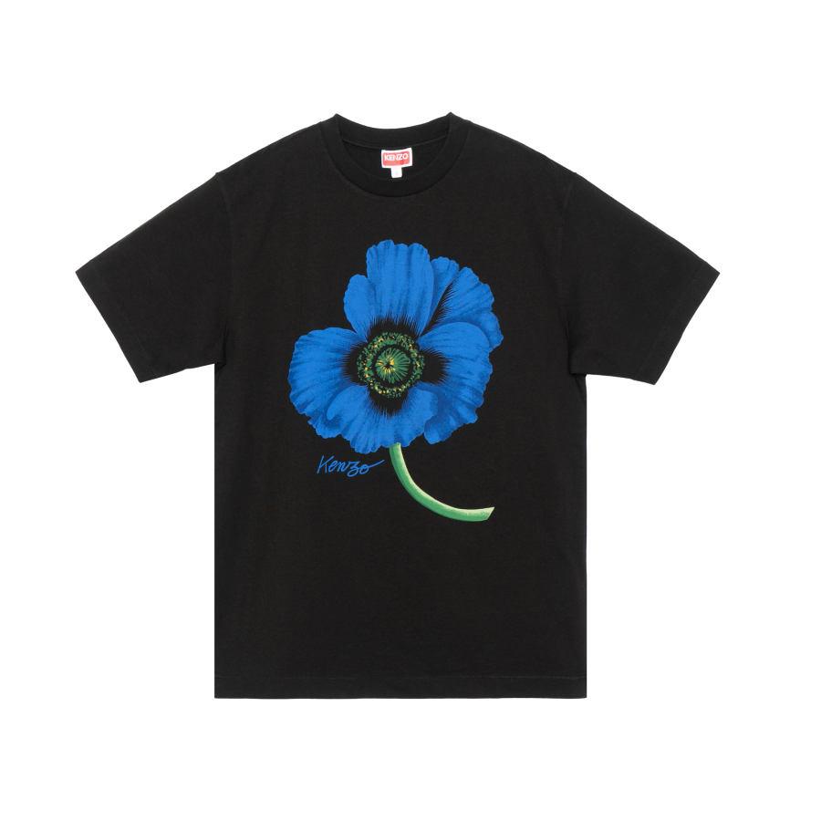 KENZO Poppy By Nigo Front Print T Shirt