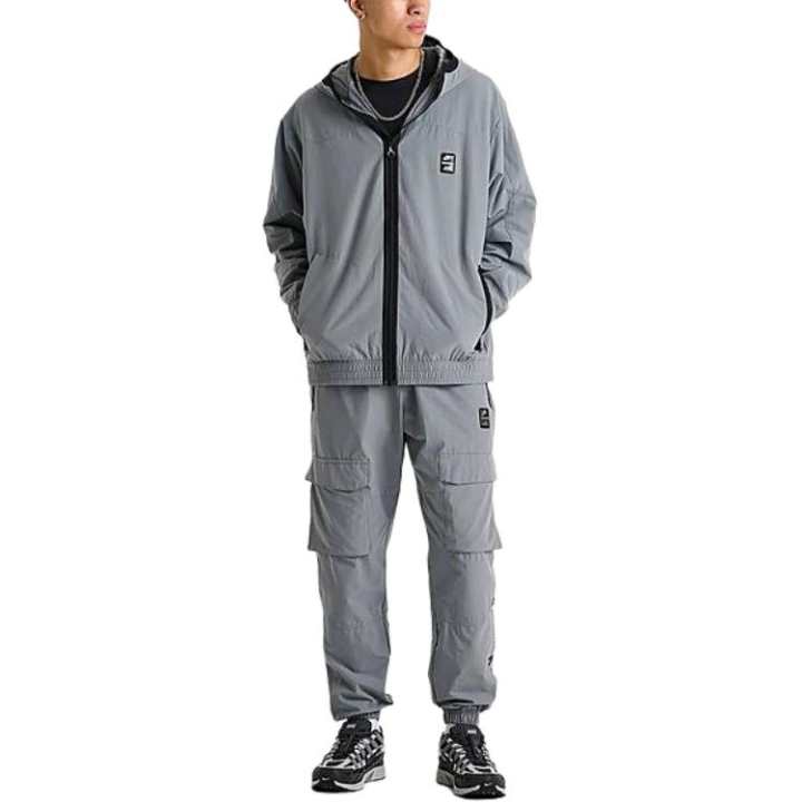 Nike Nike Sportswear Jackets Men's Gray Hooded Moderate Other