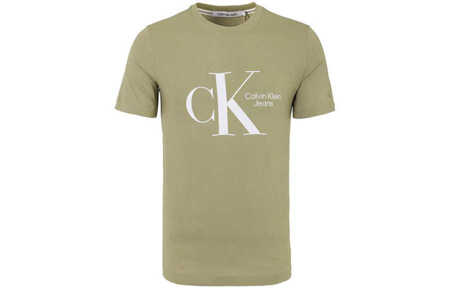 CALVIN KLEIN T Shirt Men's Green