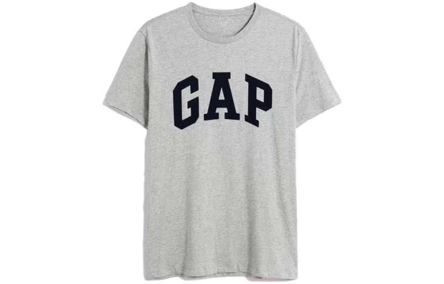 GAP GAP T Shirts Men's Crew Neck Moderate