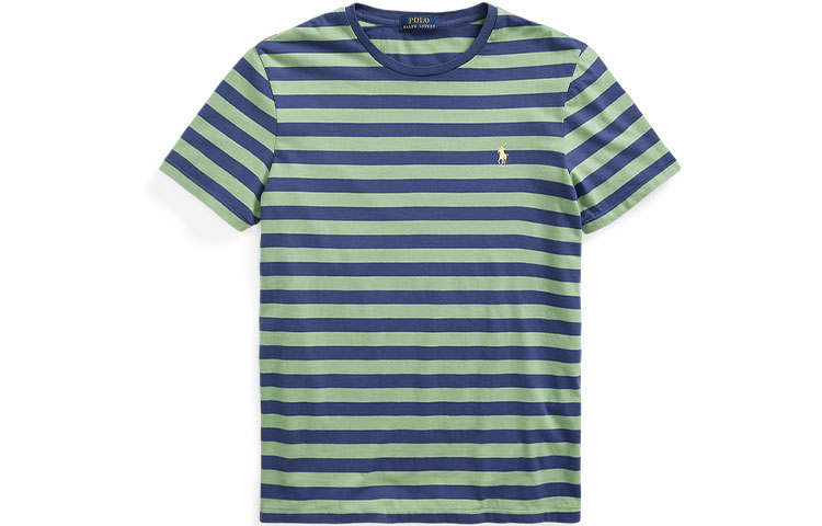 Polo Ralph Lauren T Shirt Custom Slim Fit Men's Green