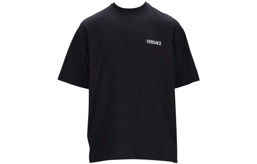 VERSACE VERSACE Logo-Printed Crewneck T-Shirt