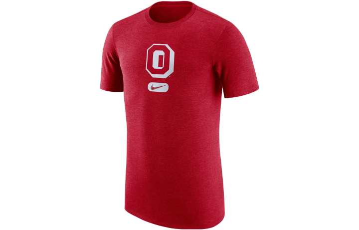 Nike Nike T Shirts Men's Red Crew Neck Moderate Straight Fit
