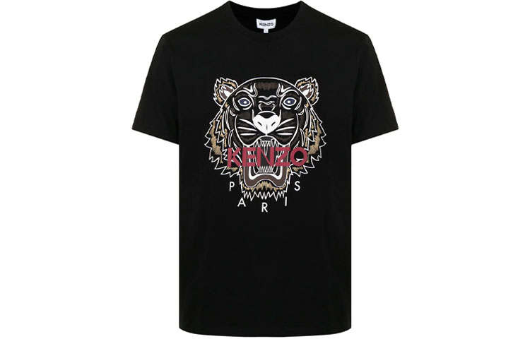 KENZO Men Classic Tiger T-shirt Black