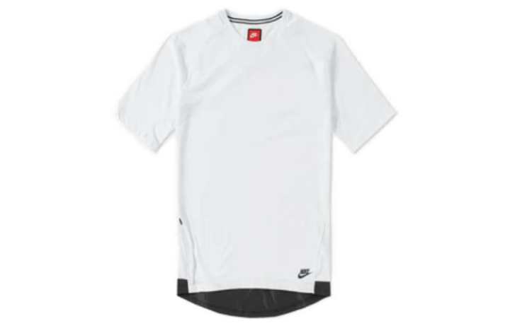 Nike Nike T Shirts Men's White Crew Neck Moderate Straight Fit