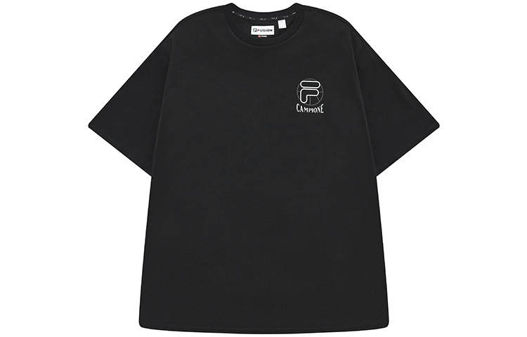 FILA FUSION T Shirt Men's Pitch Black
