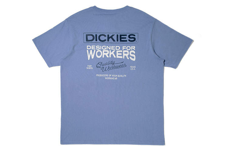 Dickies T Shirt Unisex Gray Purple