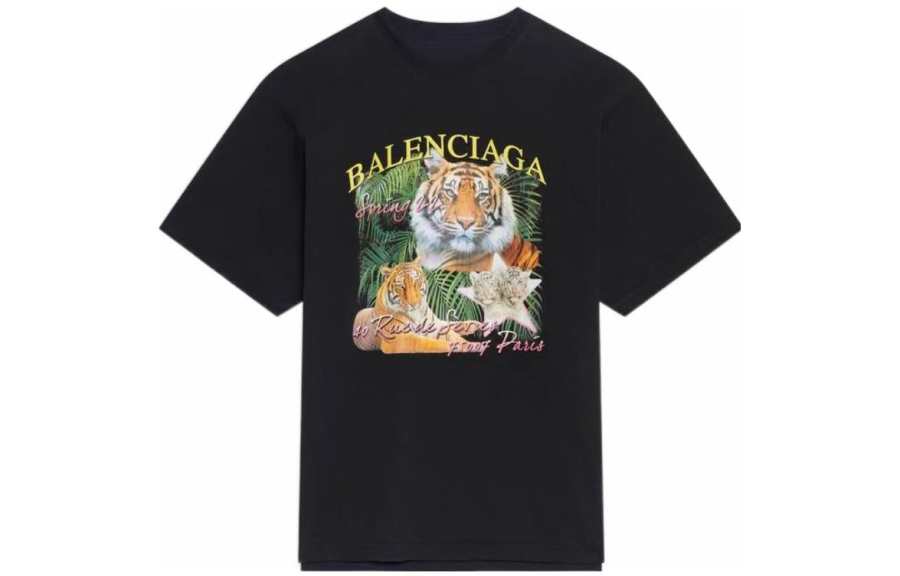 Balenciaga SS22 T Shirt Men's Black