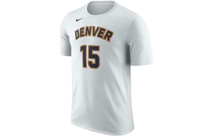 Nike Nike T Shirts Men's White Crew Neck Moderate Straight Fit