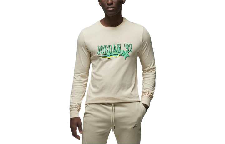 Nike Nike T Shirts Men's Pearl White Crew Neck Moderate