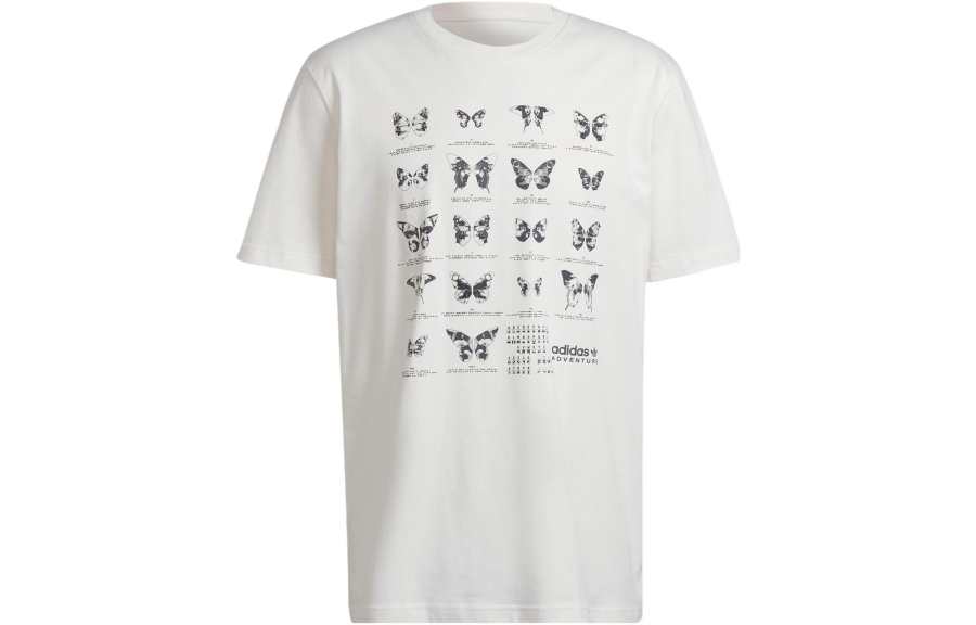 Adidas Originals Adventure C Butterfly T Shirt Men's White