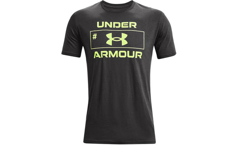 Under Armour Straight Fit Short Sleeved T Shirt Men's Gray