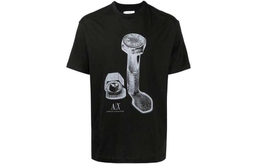 ARMANI EXCHANGE ARMANI EXCHANGEAE T Shirt Men's Black