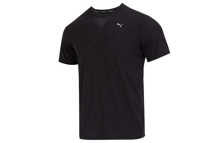 PUMA PUMA Drop Shoulder Sleeve T-Shirt Men's Black