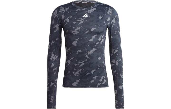 Adidas Adidas ALLOVER PRINT T Shirt Men's Dark Blue
