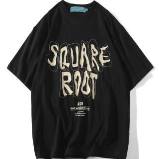 A SQUARE ROOT T Shirts Unisex Crew Neck Moderate Straight Fit