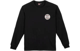 INDEPENDENT Long Sleeved T Shirt Unisex Black